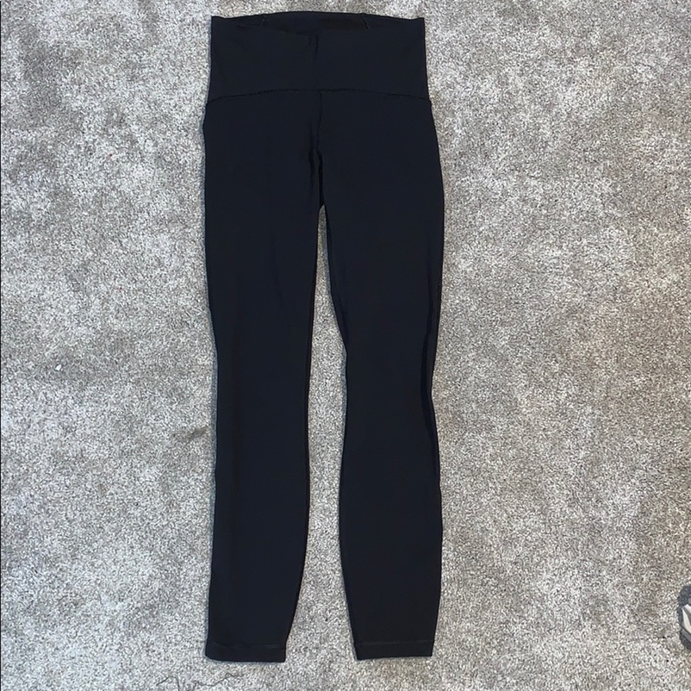 Lulu Lemon Legging with see through stripe on side
